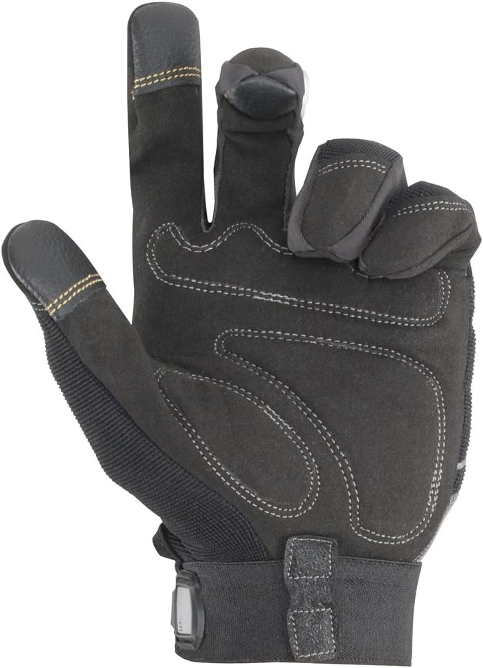 CLC Pit Crew 205BM Engine Crew Mechanic's Glove, Black