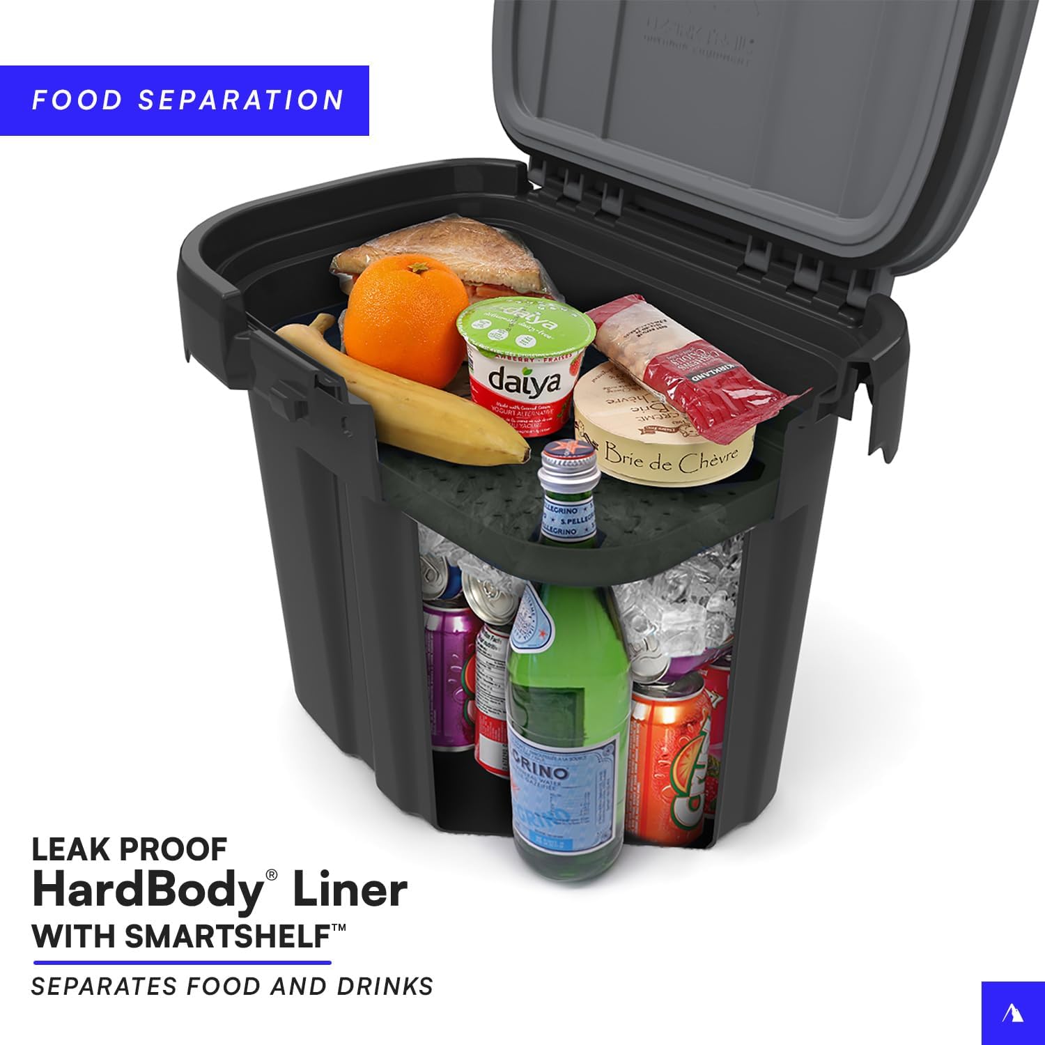 Titan by Arctic Zone Deep Freeze Cooler Zipperless Cooler, Cold Front