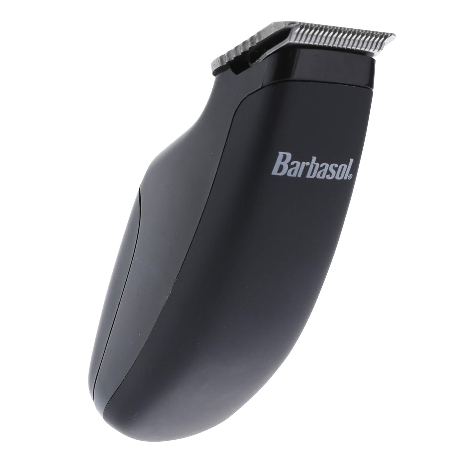 Barbasol Touch Up Trimmer for Men, Compact Electric Xtreme Precision Beard and Hair Trimmer with Stainless Steel Blades & 3 Guide Combs (3, 6, 10mm), Wireless, AA Battery Powered (not Included)