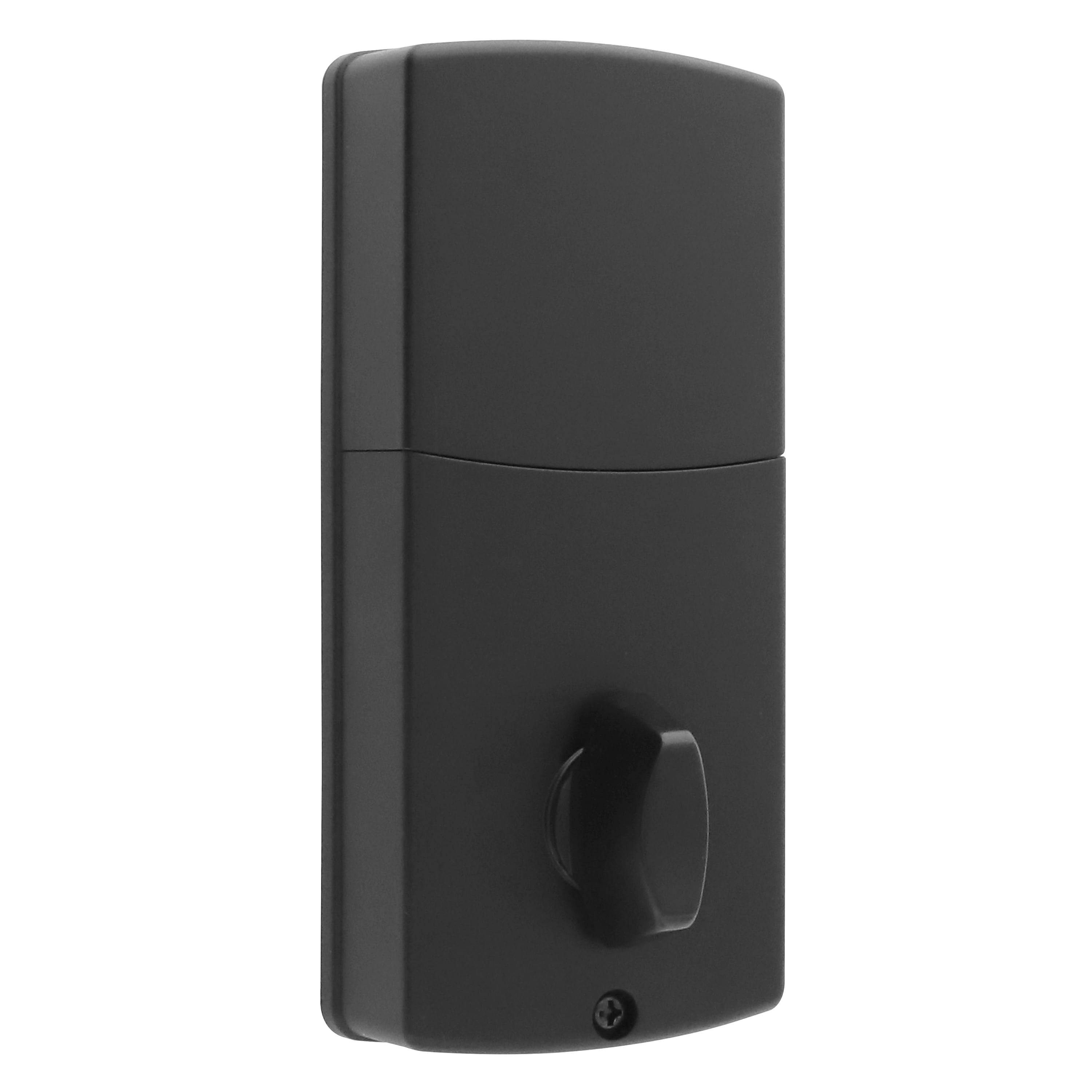 Honeywell Electronic Biometric Deadbolt Lock with Touchpad, Matte Black Finish
