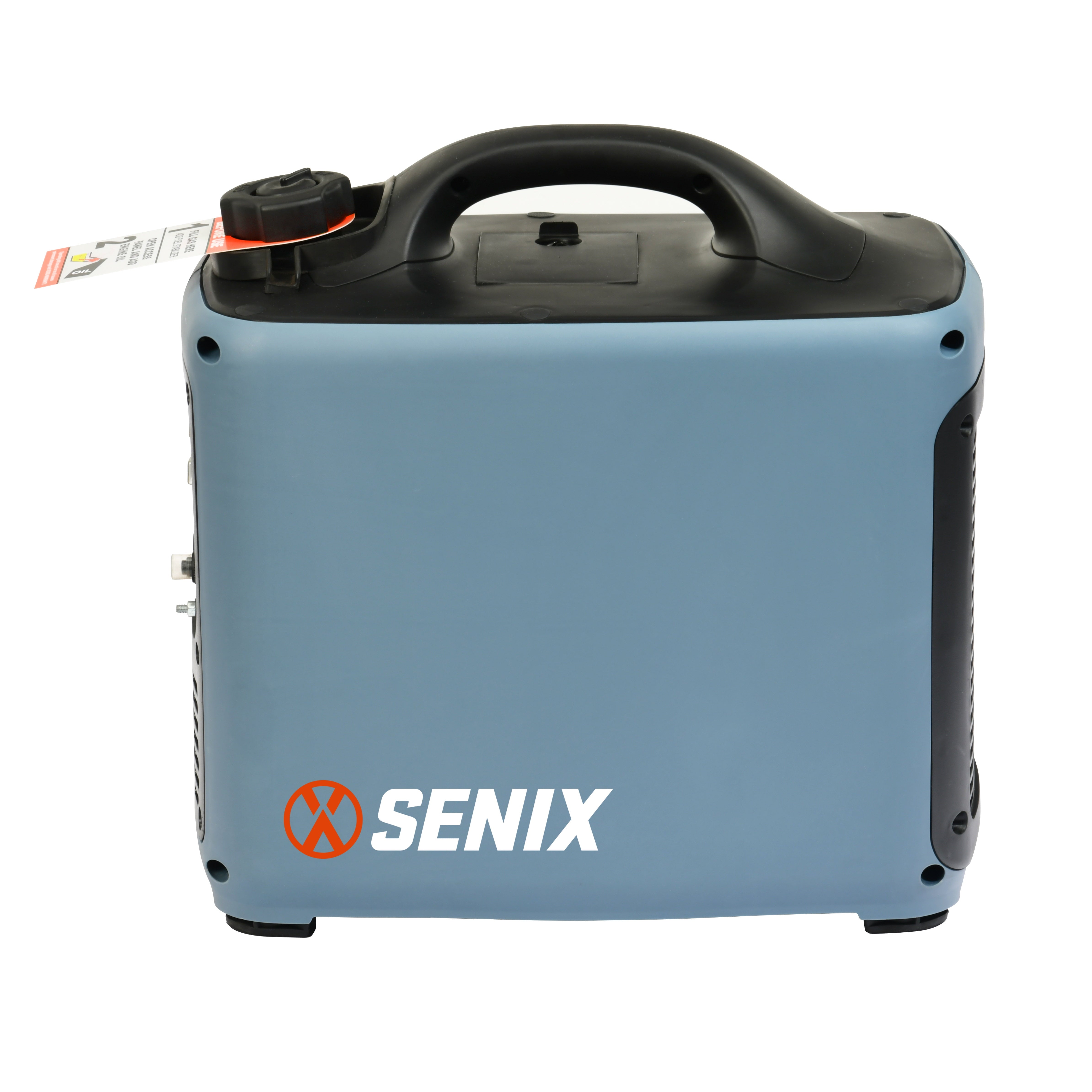 SENIX 1000W Portable Inverter Gas Generator,Gasoline-Powered Generator, CO Detect,Super Quiet & Lightweight,Low Oil Shutdown for Home Backup and Camping