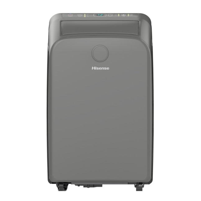 Hisense 12,000 BTU capacity (ASHRAE) and 7,500 capacity (DOE) 115.0-Volt Vented Medium Room Portable Air Conditioner with Heater, Remote Included (Refurbished)