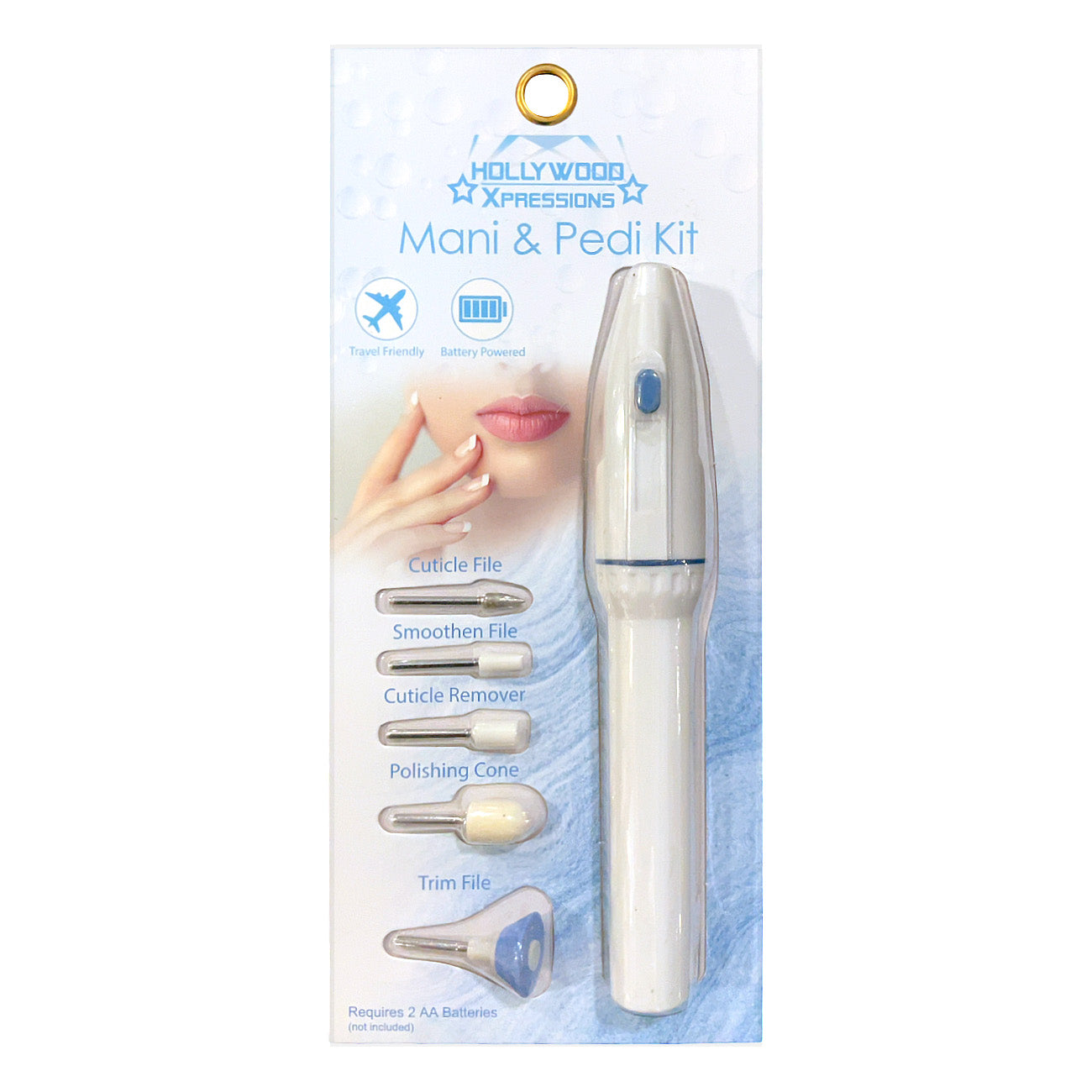 Hollywood Xpressions 5 In 1 Manicure Pedicure Nail Drill Set