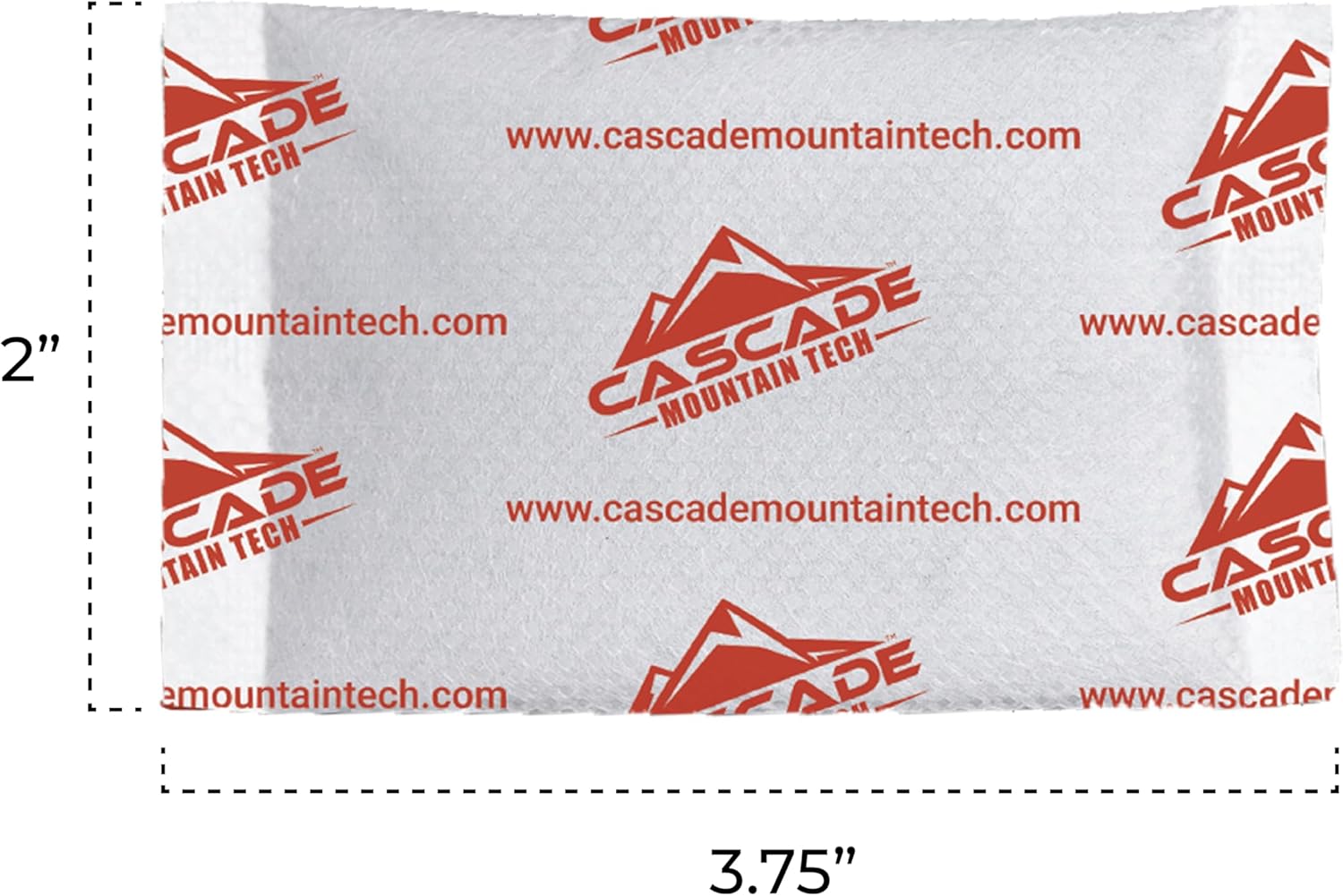 Cascade Mountain Tech Extra Long Lasting Air-Activated Hand Warmers Value Pack - Up to 8 Hours of Heat (40-Pack)