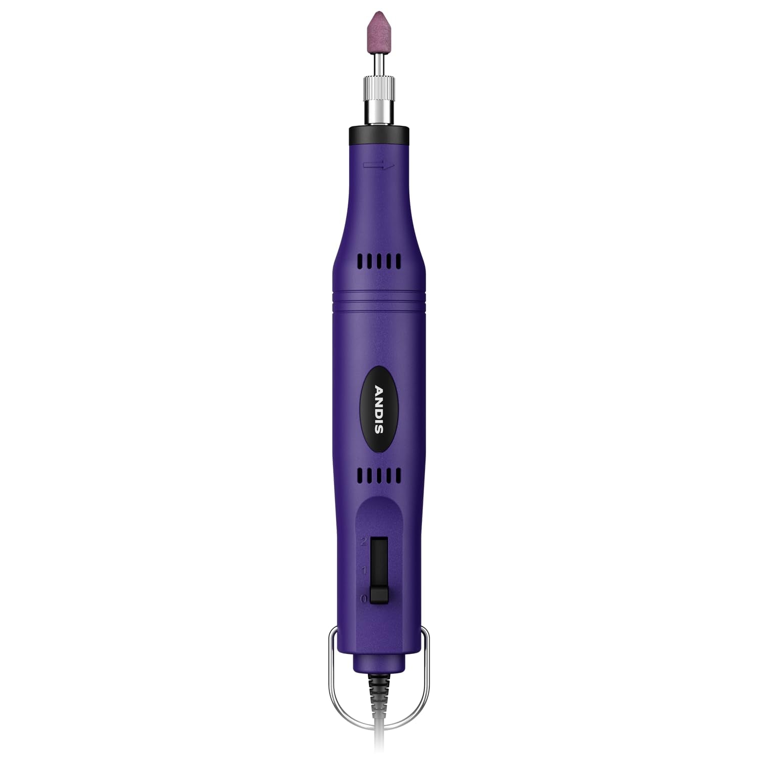 Easy Clip 2-Speed Nail Grinder, Purple