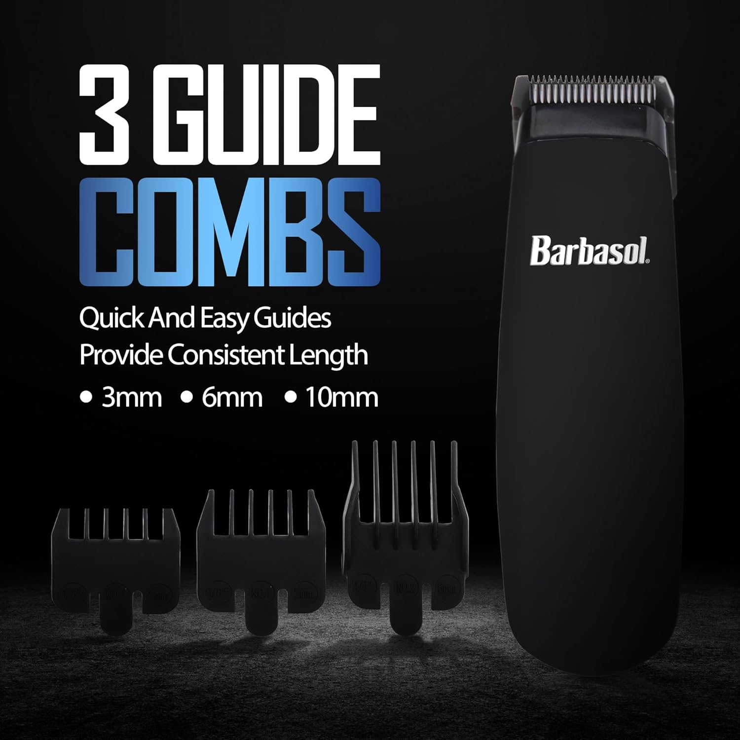 Barbasol Touch Up Trimmer for Men, Battery Operated 2 Pack