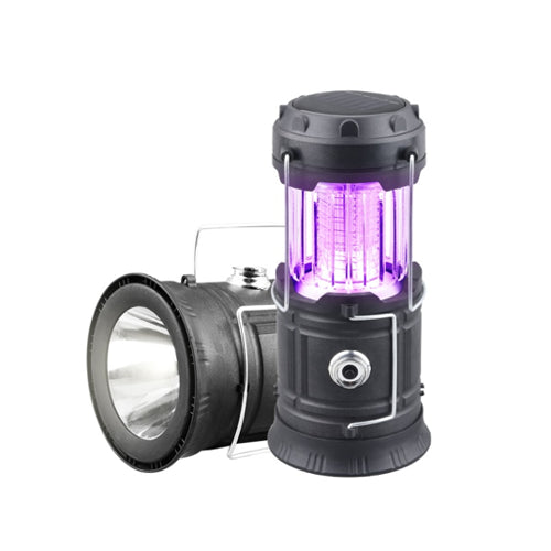 3-in-1 Solar Rechargeable Bug Zapper Lantern