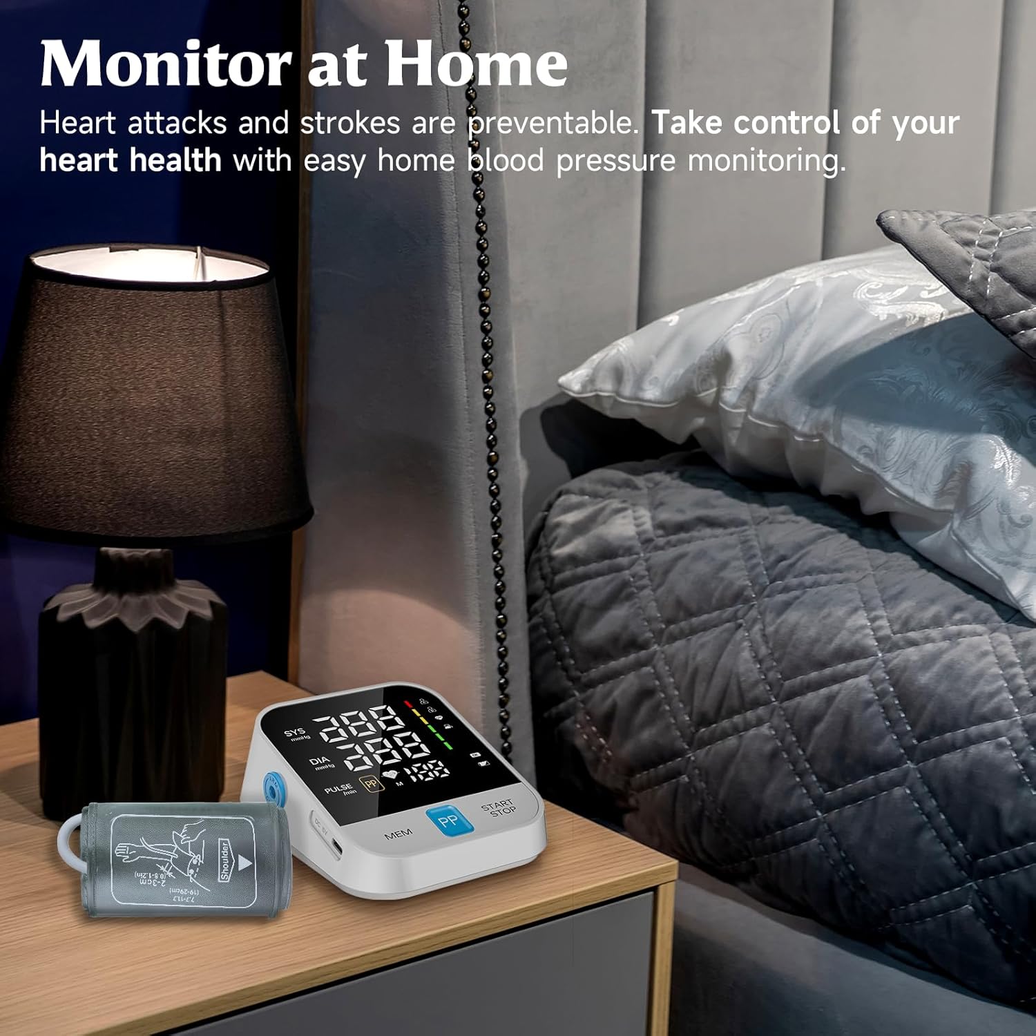 Upper Arm Digital Blood Pressure Monitor