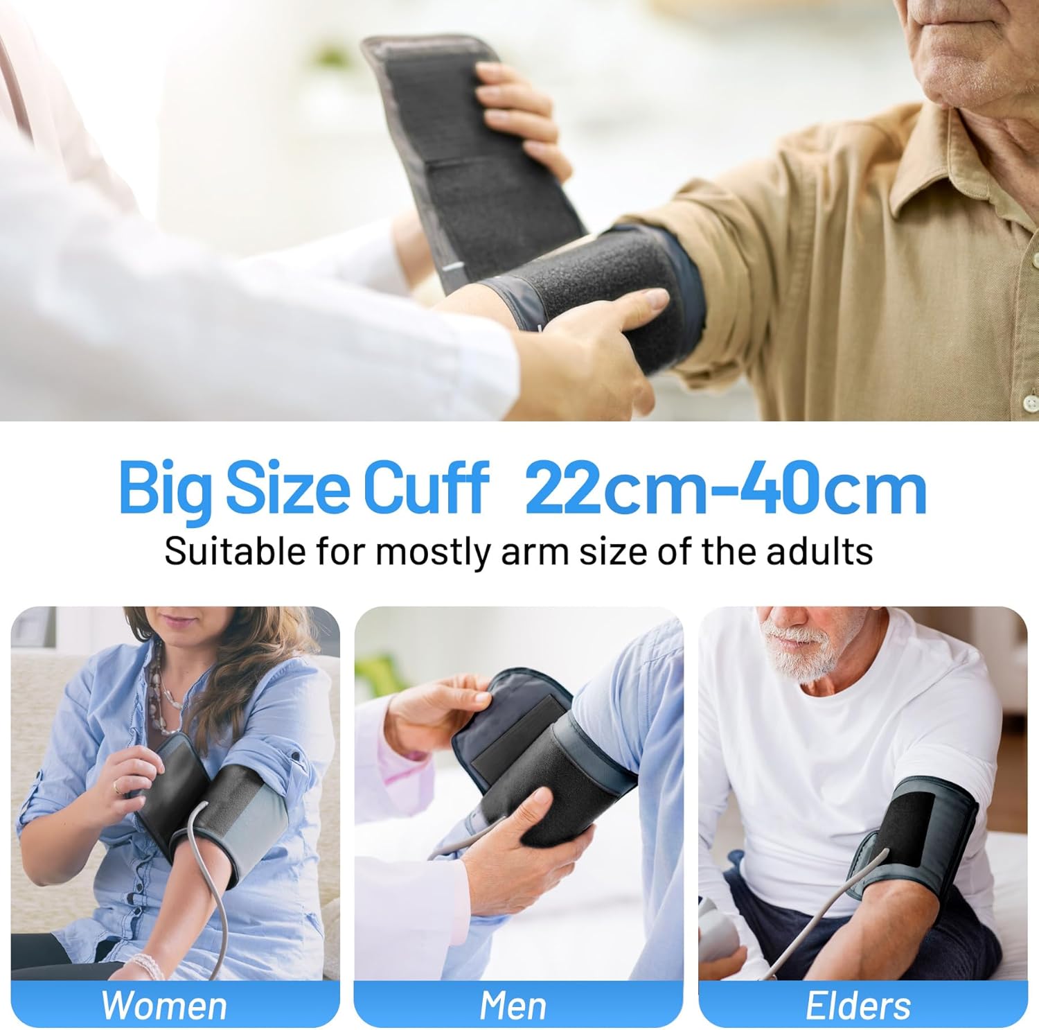 Lazle Upper Arm Blood Pressure Monitor, Model # C04