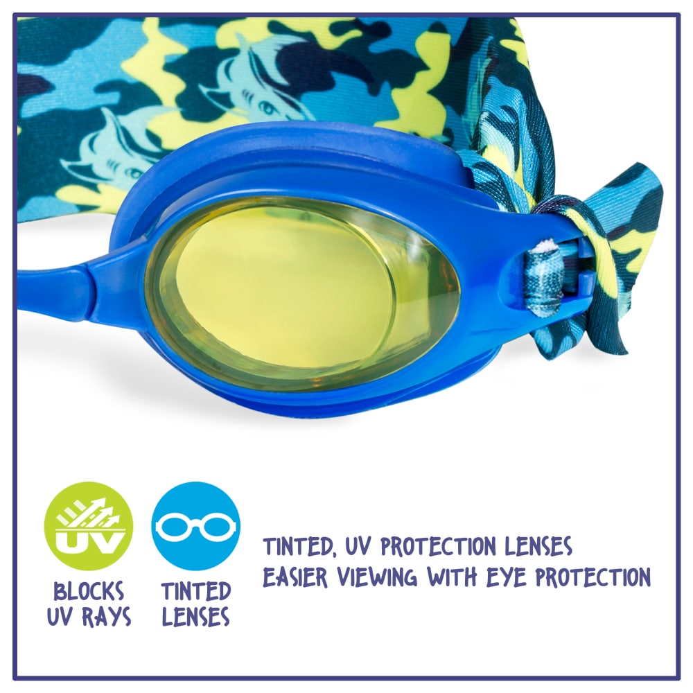 Aqua-Leisure Freestyle Swim Goggles for Kids - Camo