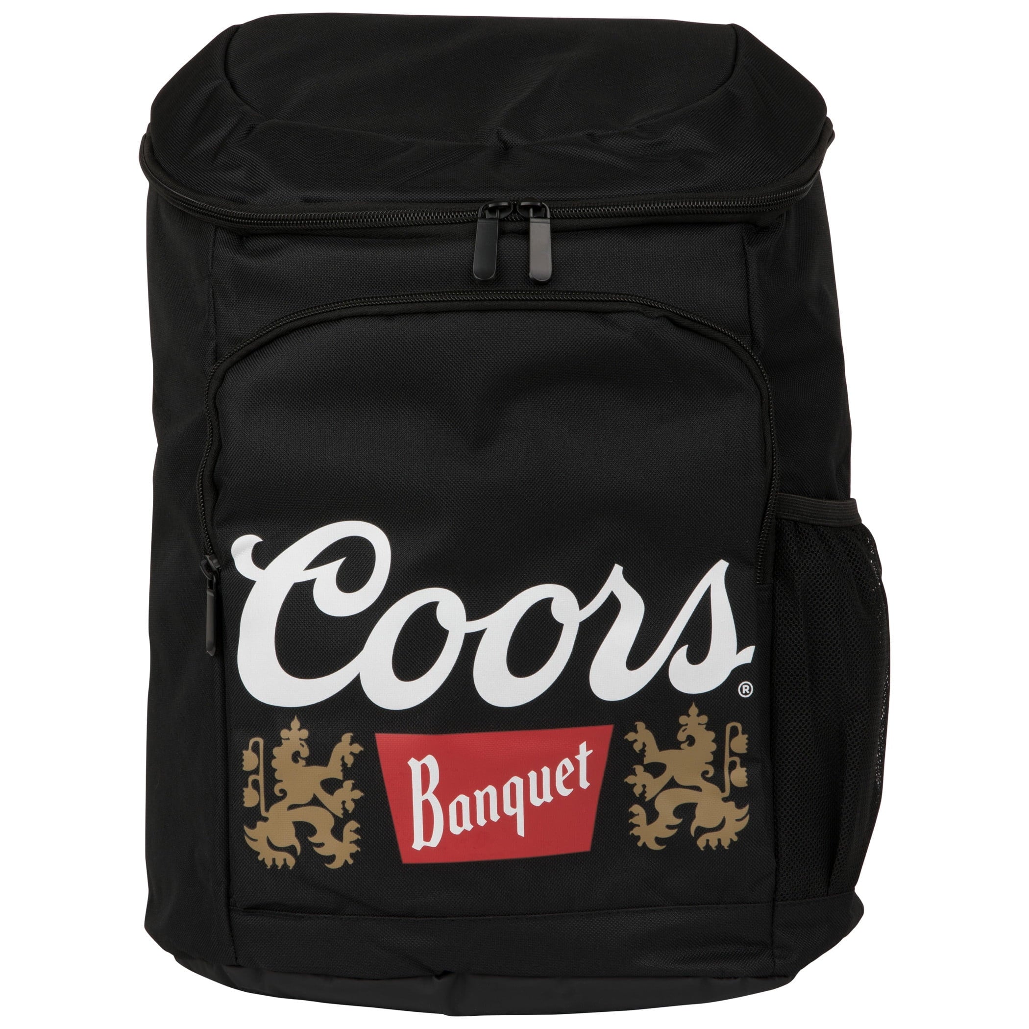 Coors Banquet Logo Cooler Backpack, Black