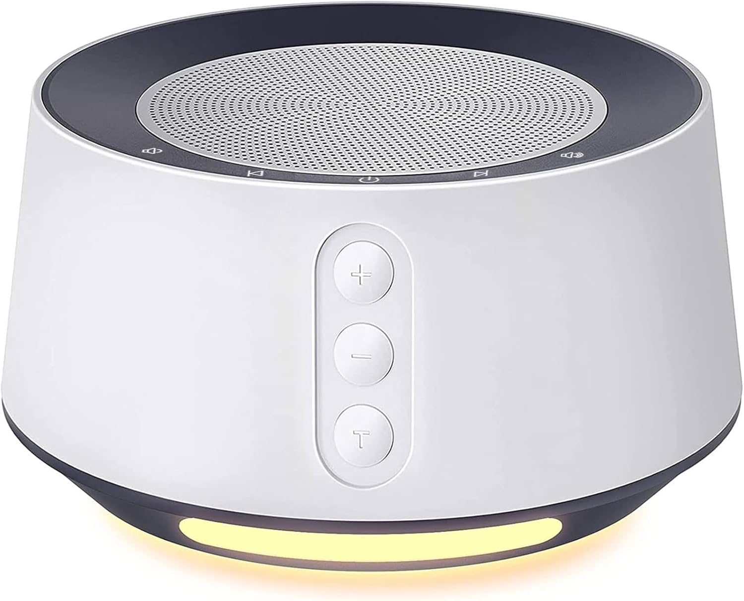 White Noise Sound Machine, Adjustable Baby Night Light for Sleeping,14 High Fidelity Sleep Machine Soundtracks, Timer and Memory Feature (White with Power Adapter)