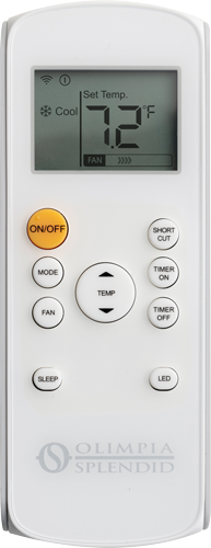 Dolceclima Fresco Smart WiFi Portable Air Conditioner by Olimpia Splendid - Efficient, Flexible Cooling Solution with Unique Italian Design, Environmentally Friendly - 12,000 BTU