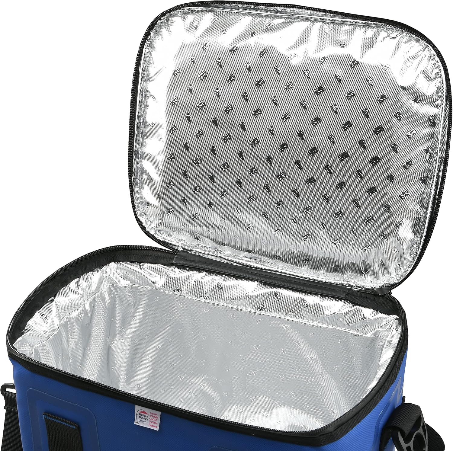 National Outdoor Living Solid Blue Soft Cooler Tote