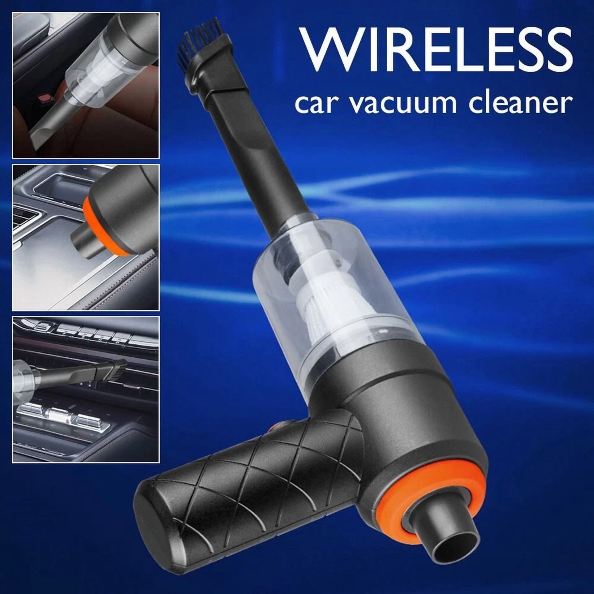 2 in 1 Handheld Cordless Vacuum Cleaner Home & Car Dust Blower Mini Air Duster