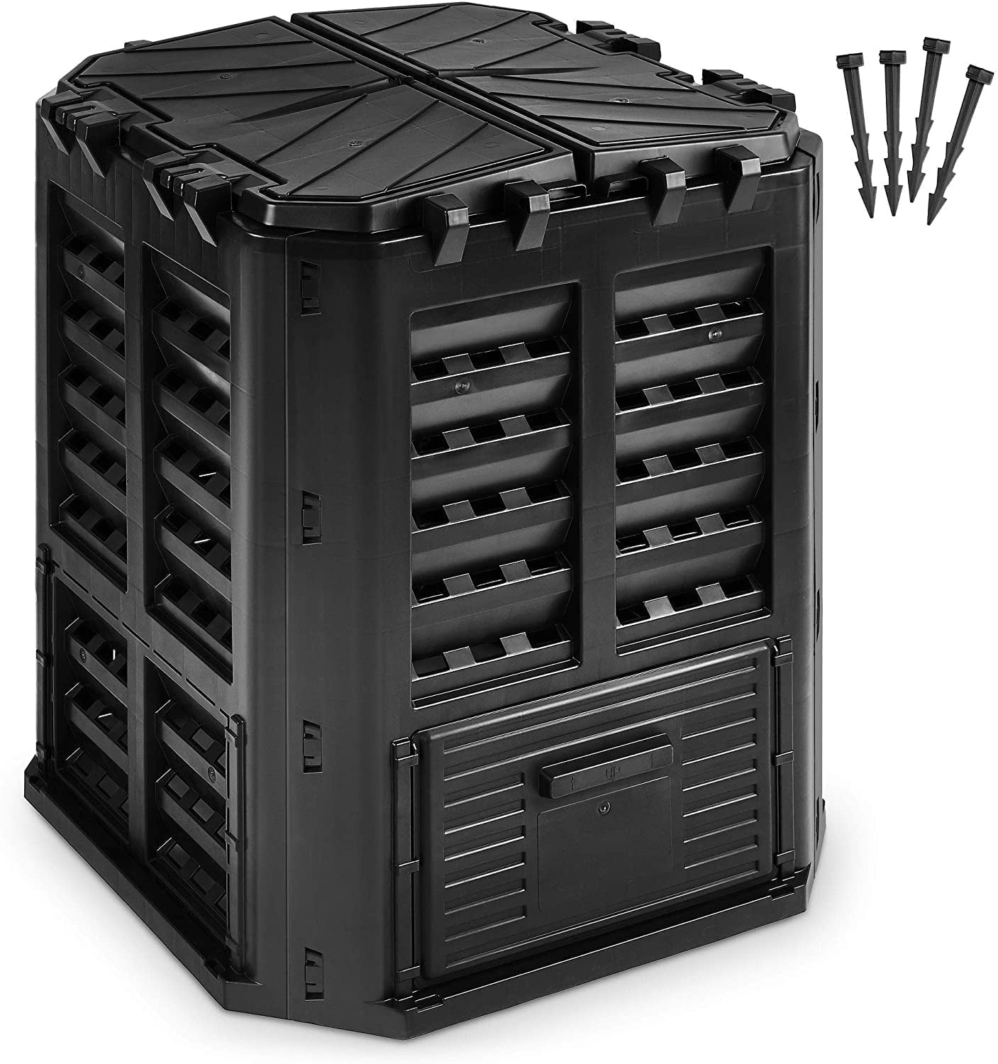 DF Omer Garden Composter Bin  95 Gallons (360Liter) Large Compost Bin