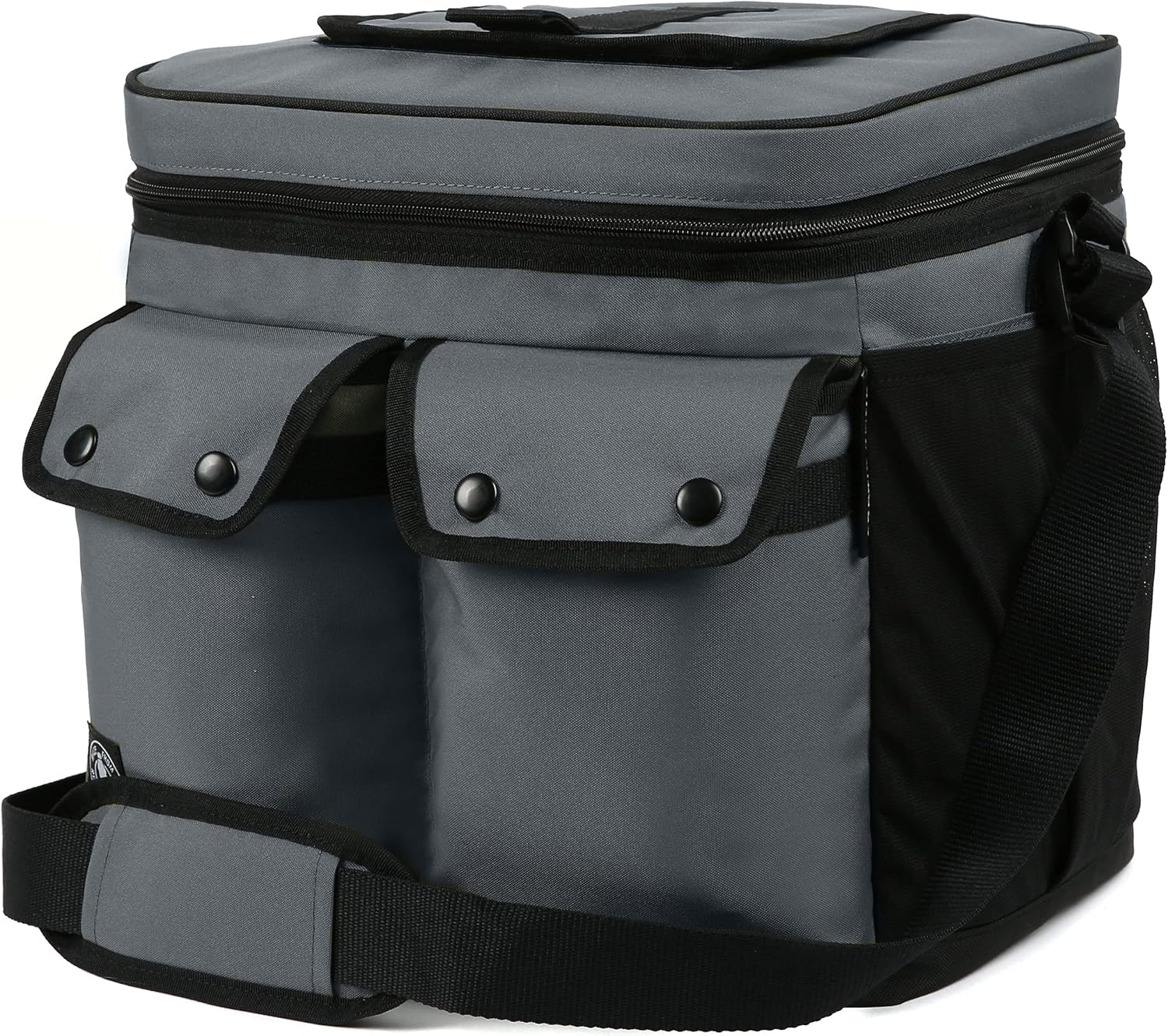 Arctic Zone Grey Repreve 24 Can Double Pocket Cooler