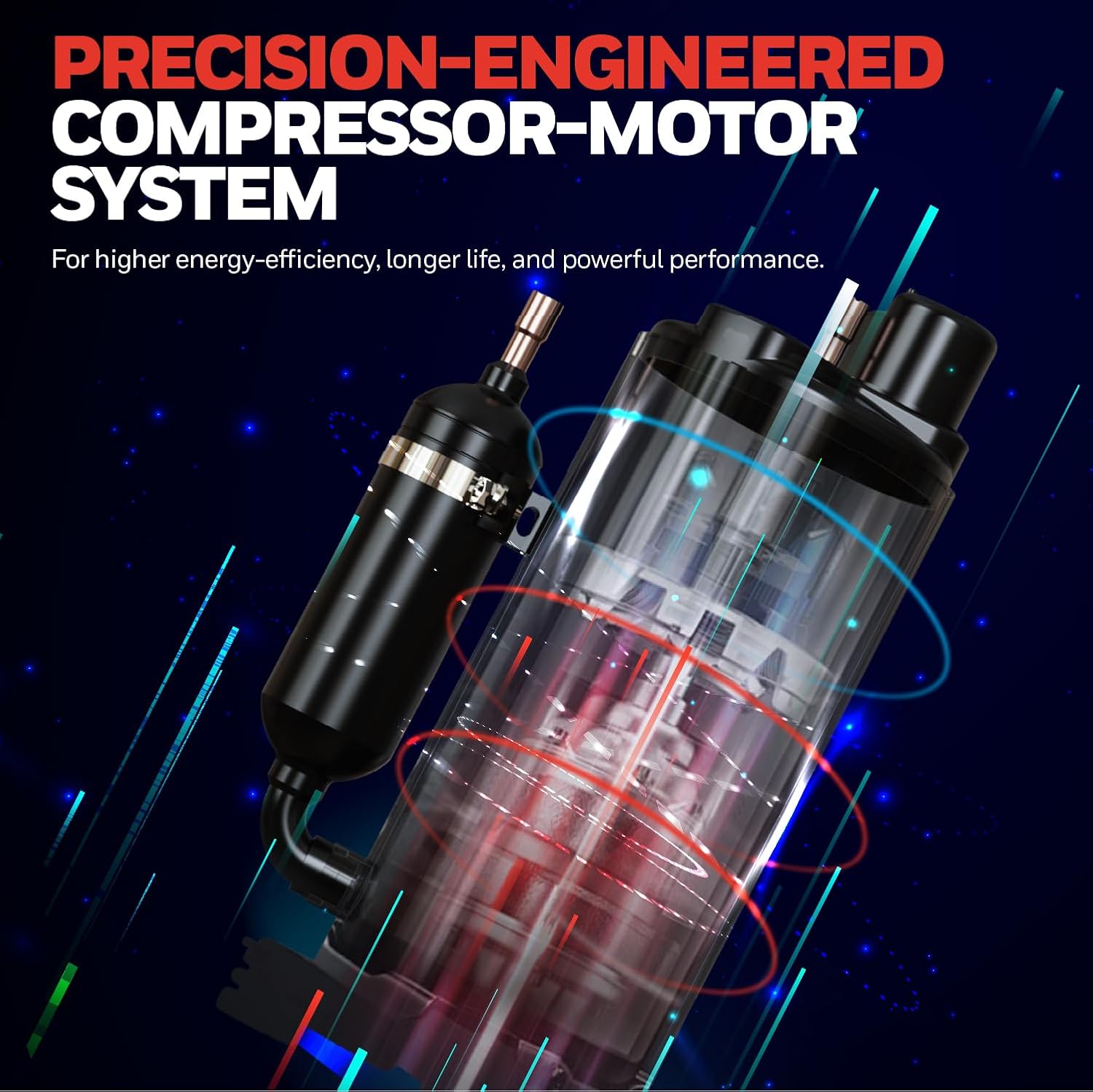 Honeywell 13,500 BTU Slim & Smart WiFi Portable AC with Fan, Dehumidifier, Alexa/Google Home Voice Control  Cools Up to 660 Sq. Ft