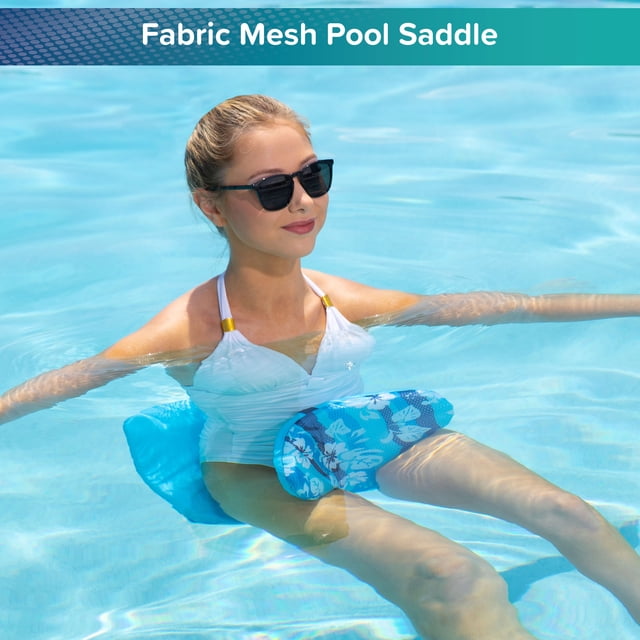 Aqua Leisure Fabric Foam Saddle Seat