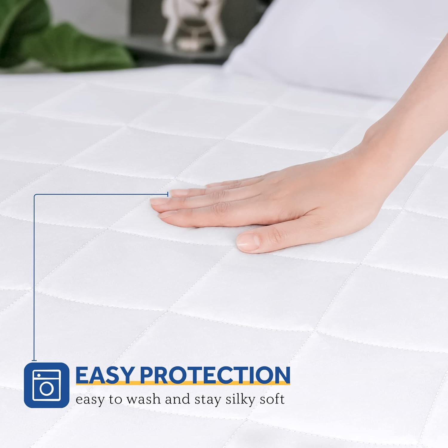 Sealy Heated Mattress Pad | Luxury Quilted Waterproof Electric Mattress Cover with 10 Heat Setting Controller & 1-12 Hours Auto Shut Off | Fit Up to 15" Deep Pocket | Luxury Quilted Electric Mattress Cover 1 to 12 Hours Auto Shut Off