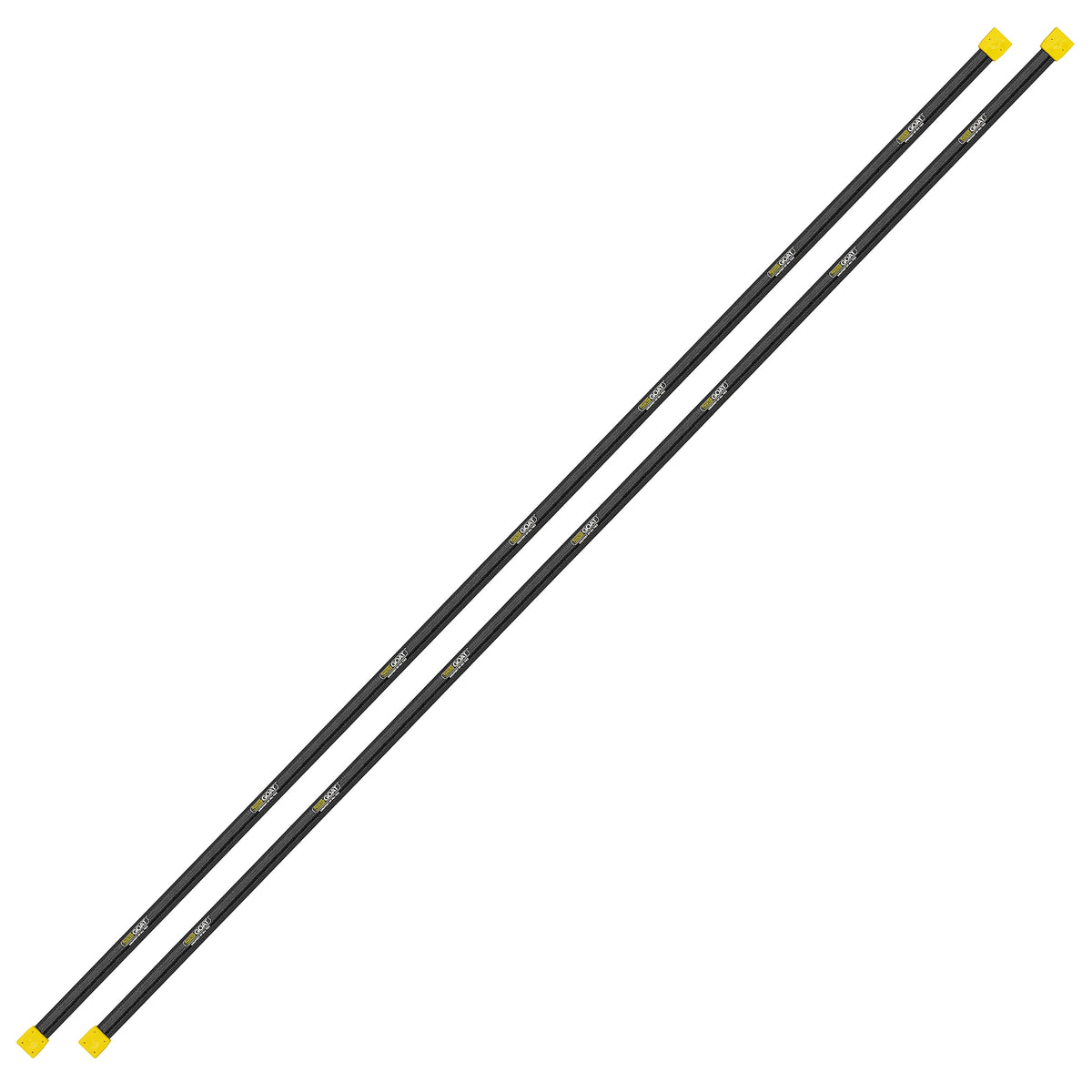 SmartStraps Twisted Goat Industrial Ties, 6 ft, Reusable, Bendable Steel, Yellow