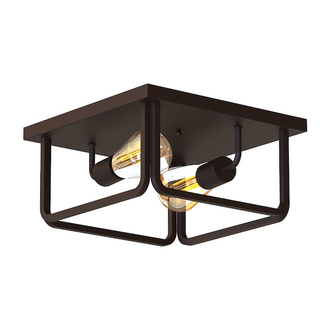 KODA Fulton Essential 2-Light Flush Ceiling Light