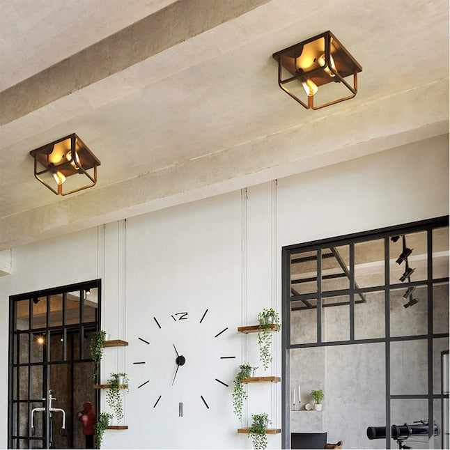 KODA Fulton Essential 2-Light Flush Ceiling Light