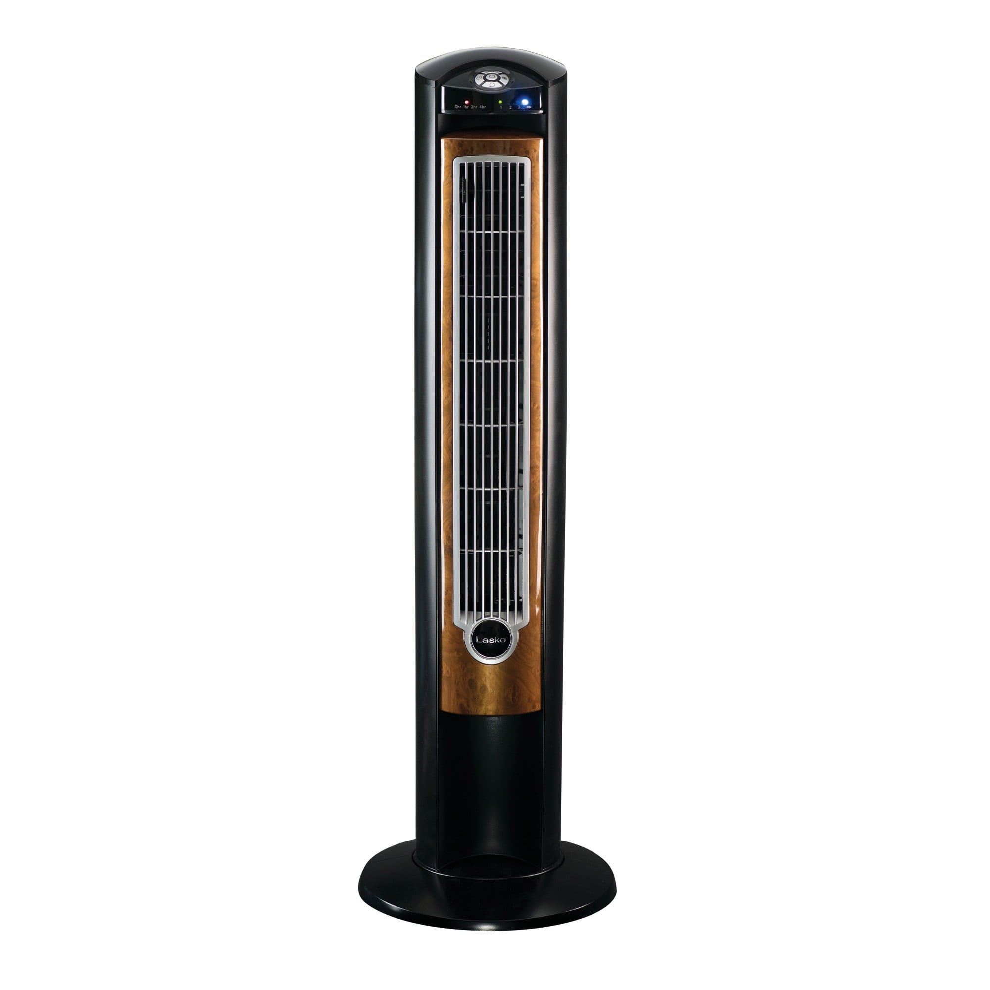 Lasko Wind Curve 42" 3-Speed Oscillating, Remote, 7.5-Hour Timer, Ionizer Tower Fan T42950