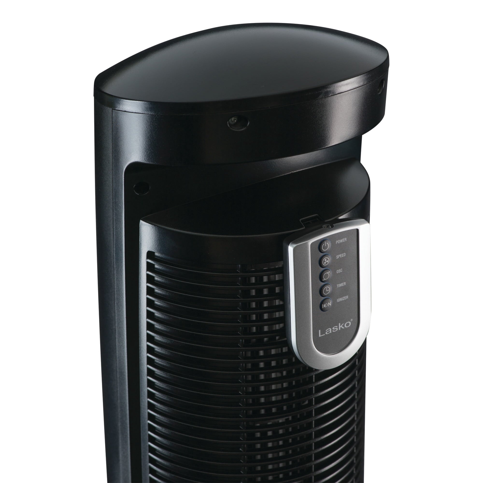 Lasko Wind Curve 42" 3-Speed Oscillating, Remote, 7.5-Hour Timer, Ionizer Tower Fan T42950