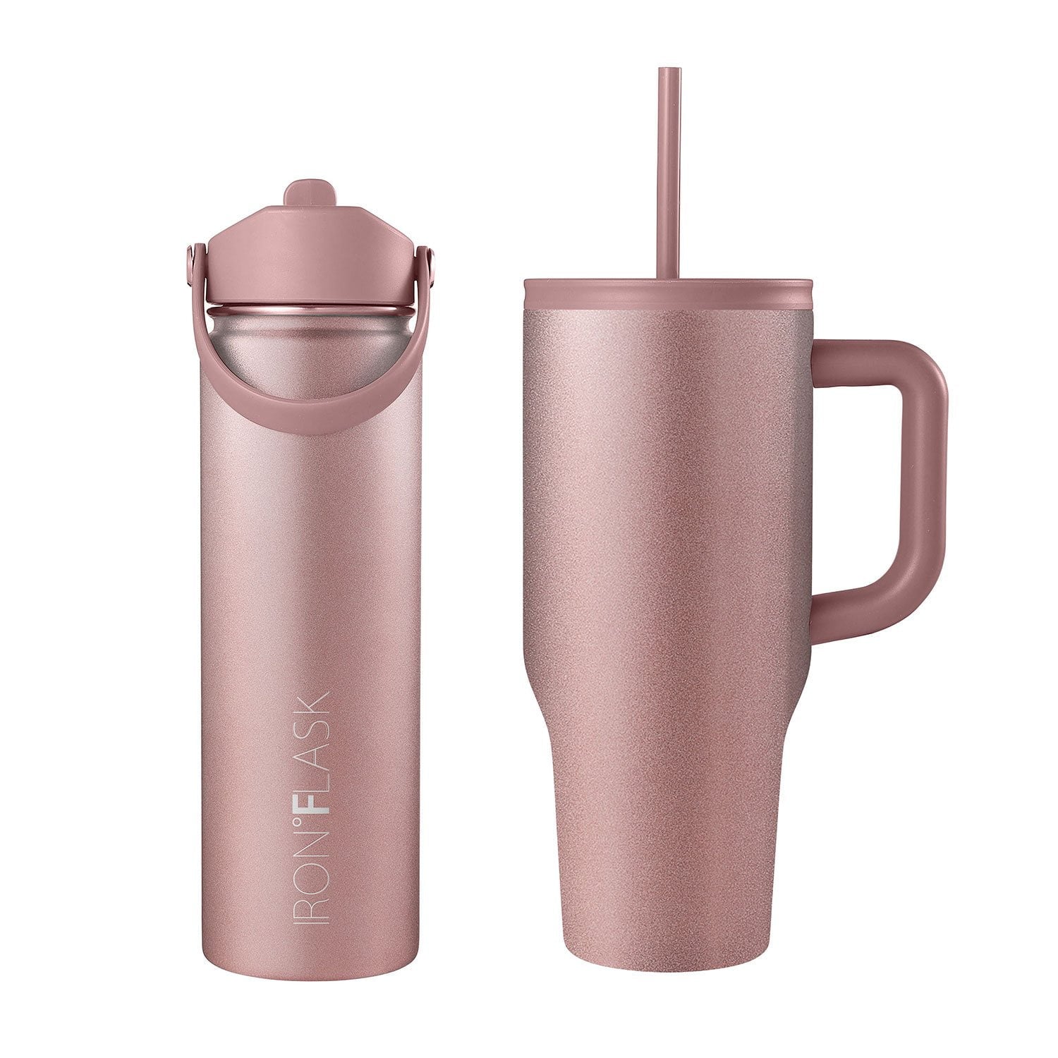 Iron Flask Holiday 2-Pack Gift Set, 22oz. Water Bottle & 32oz. Copilot Tumbler