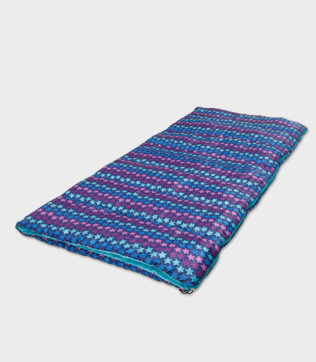 Crckt Youth 2-lb Polyester Sleeping Bag with Full Zipper Closure, 64" Long x 30" Wide x 2" Width