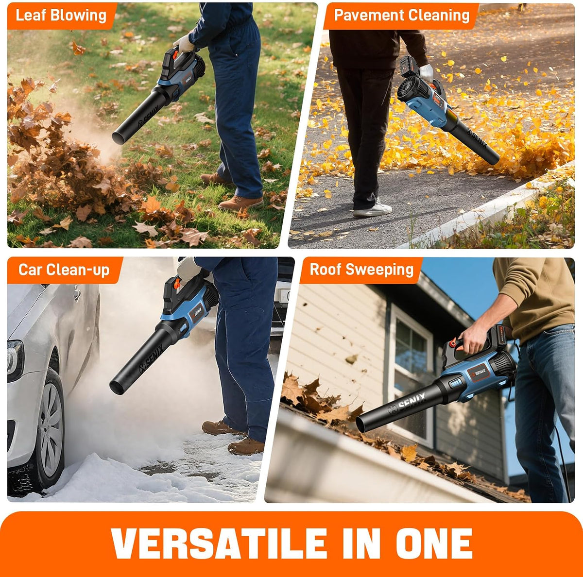 X2 20V Max Cordless Leaf Blower, Brushless (5.0 Ah Battery & Charger Included)