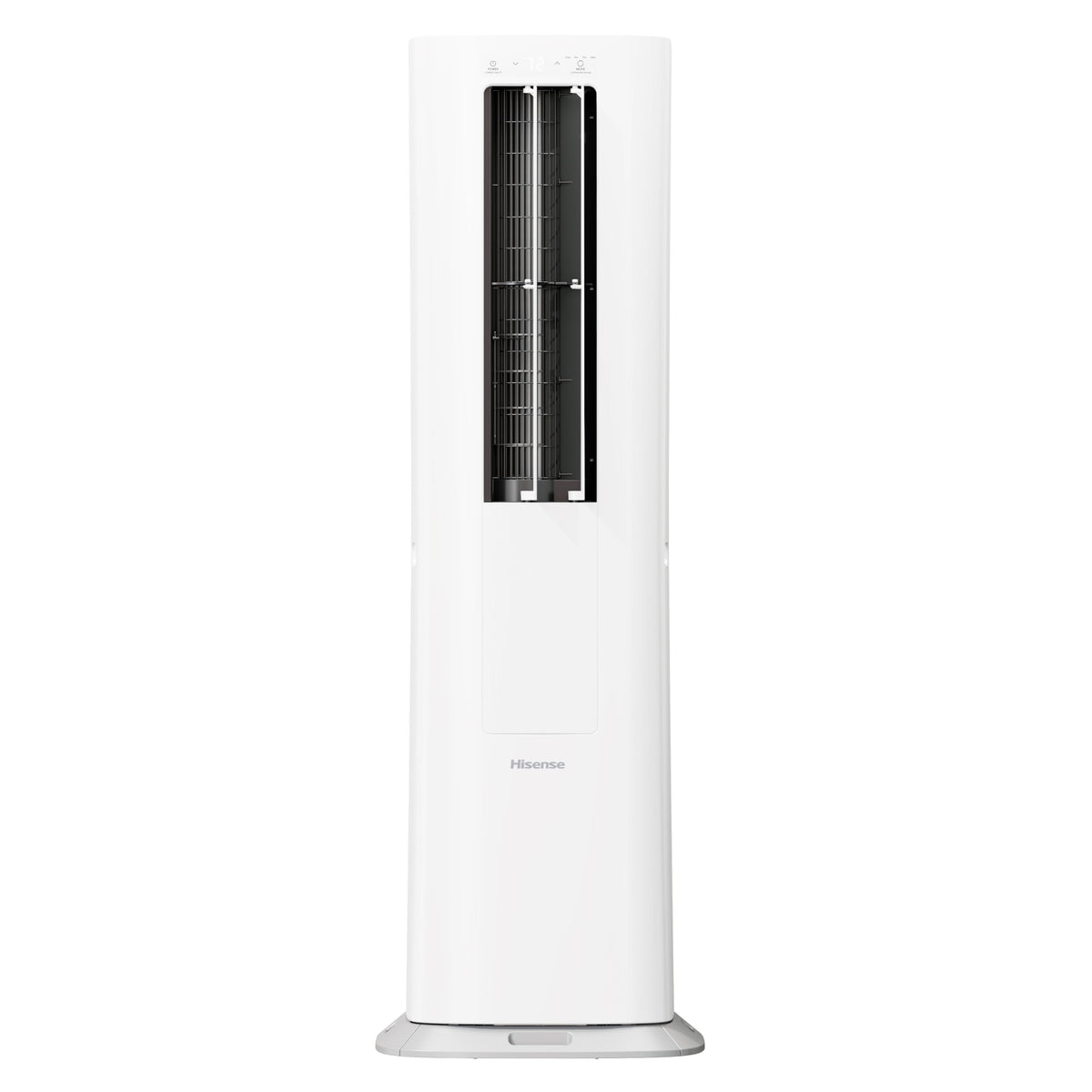 Hisense API0825UW1D Smart Inverter Twin Hose 8,000 BTU (DOE) 350 SF Heat/Cool Tower Portable Air Conditioner, White 8,000 BTU Heat and Cool Smart Inverter, Slightly Damaged Box