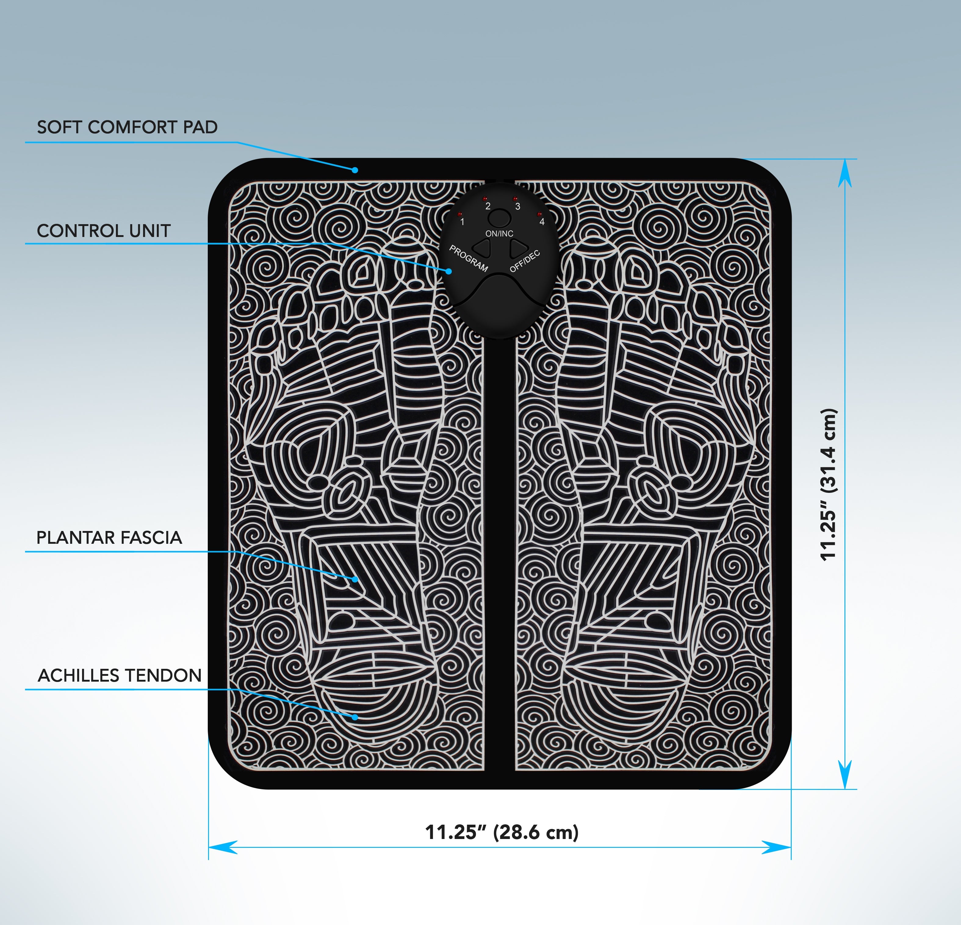 FlexWorks Electro Pulse Foot Massager, 36 Pack