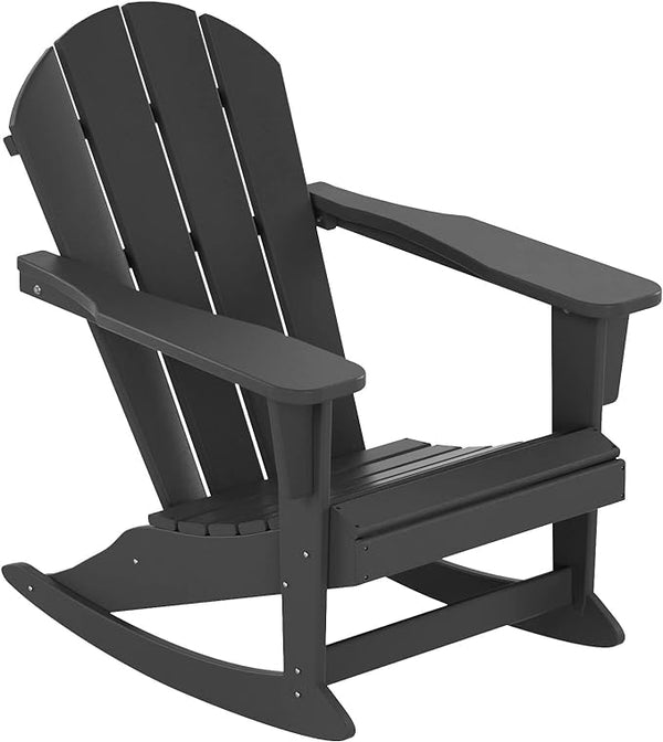 HDPE Adirondack Rocking Chair