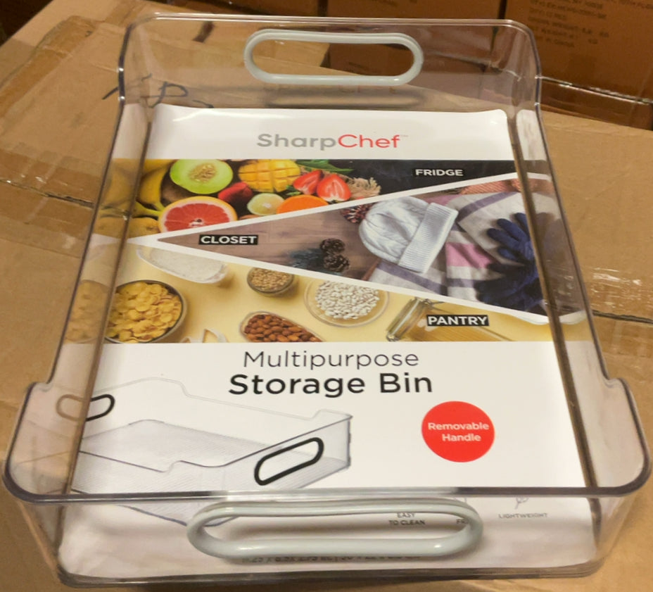 Sharp Chef Cabinet / Drawer Storage Bin, 12 Pack