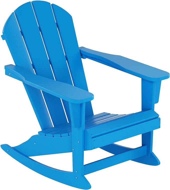 HDPE Adirondack Rocking Chair