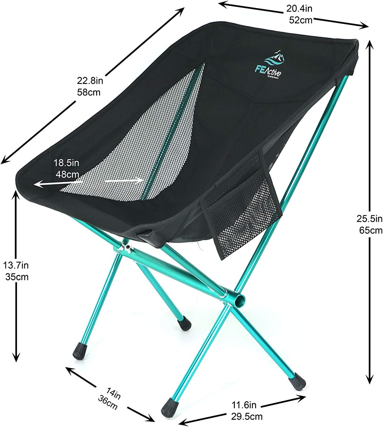 FE Active Compact Portable Folding Chair