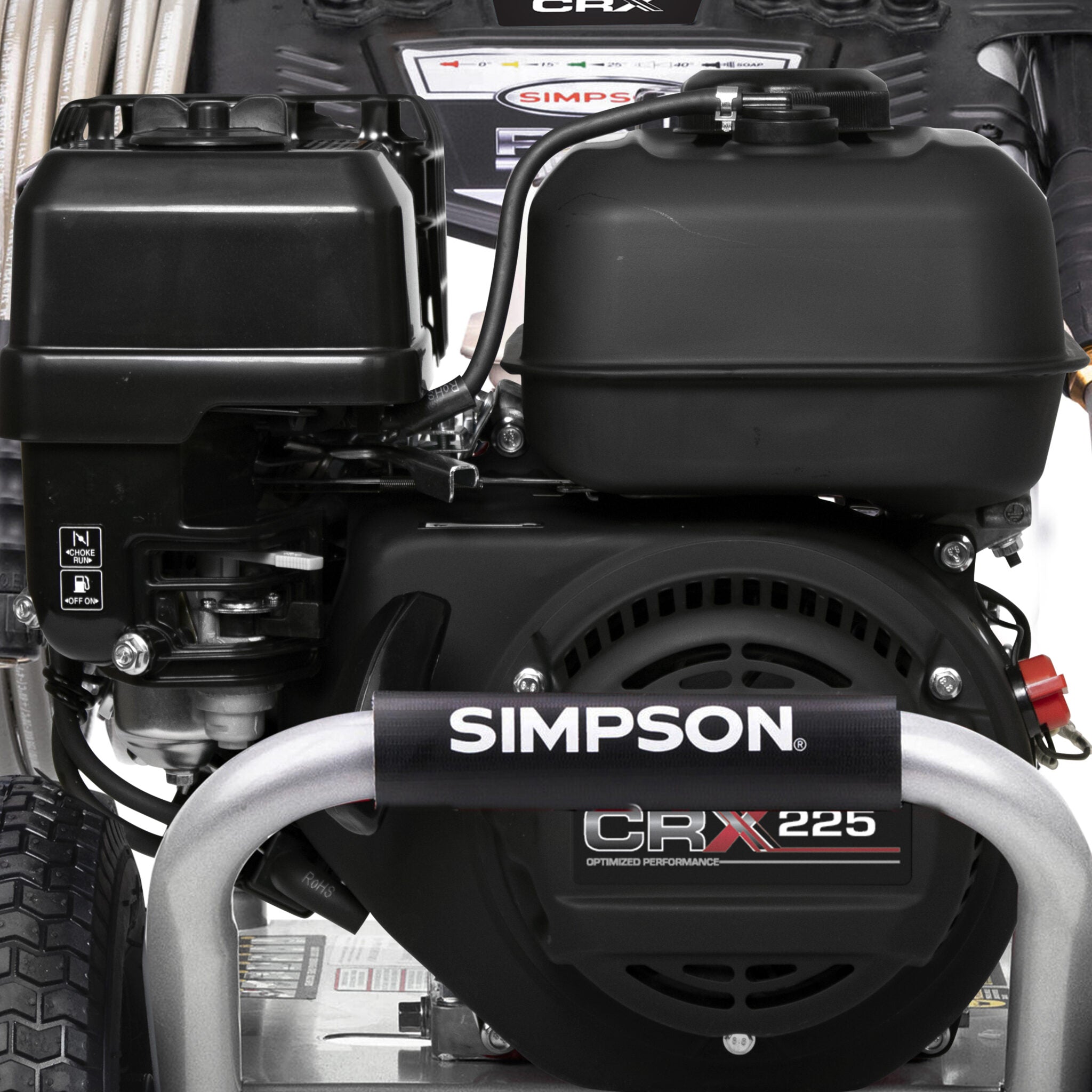 Simpson 3700 PSI at 2.5 GPM CRX 225 AAA Triplex Pump Cold Water Professional Gas Pressure Washer (Refurbished)