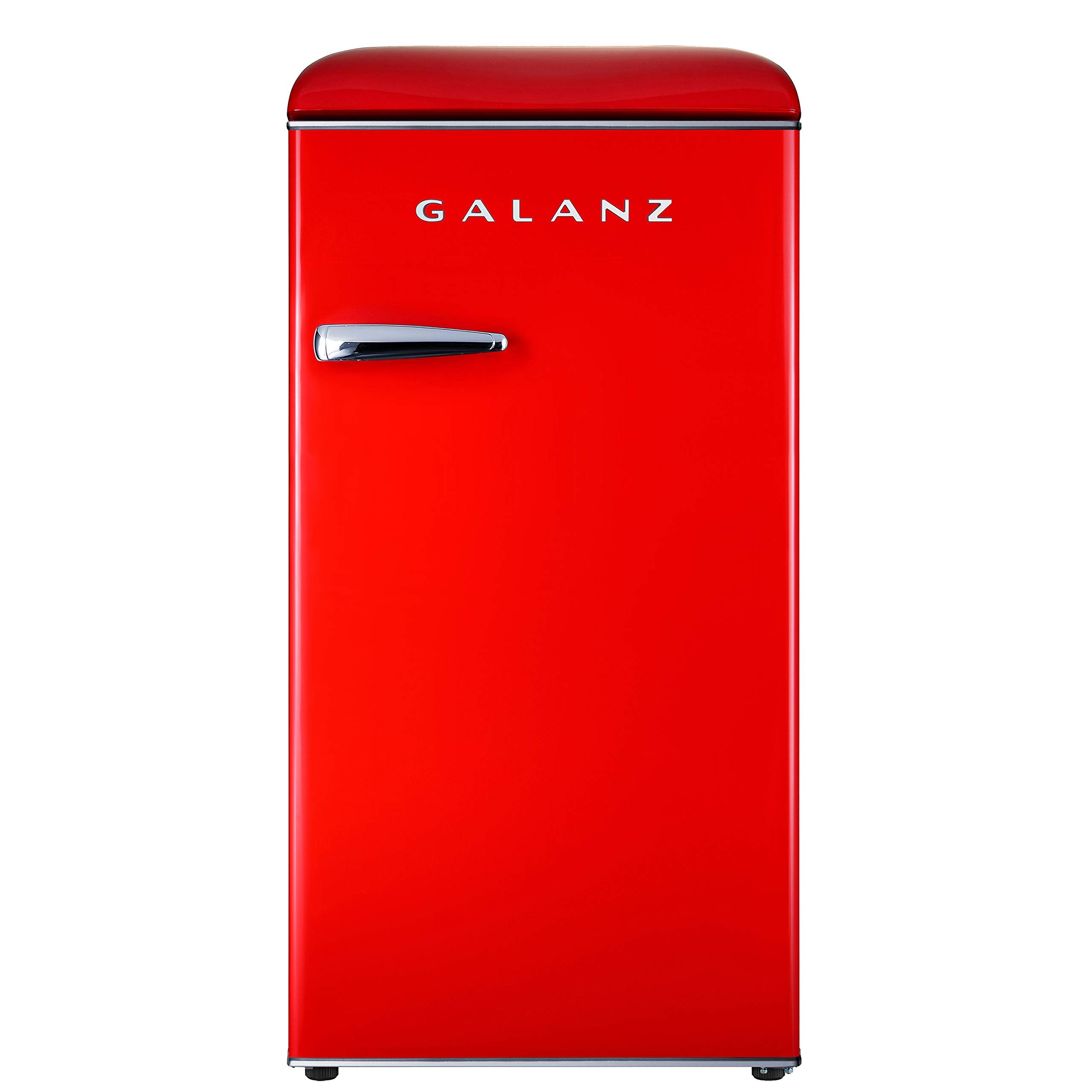 Galanz 3.3 Cu Ft Retro Compact Refrigerator with Adjustable Mechanical Thermostat