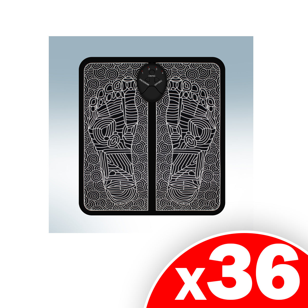 FlexWorks Electro Pulse Foot Massager, 36 Pack