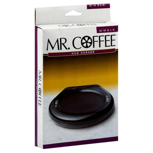 Mr. Coffee Mug Warmer for Coffee and Tea, Portable Cup Warmer for Travel, Office Desks, and Home, Black