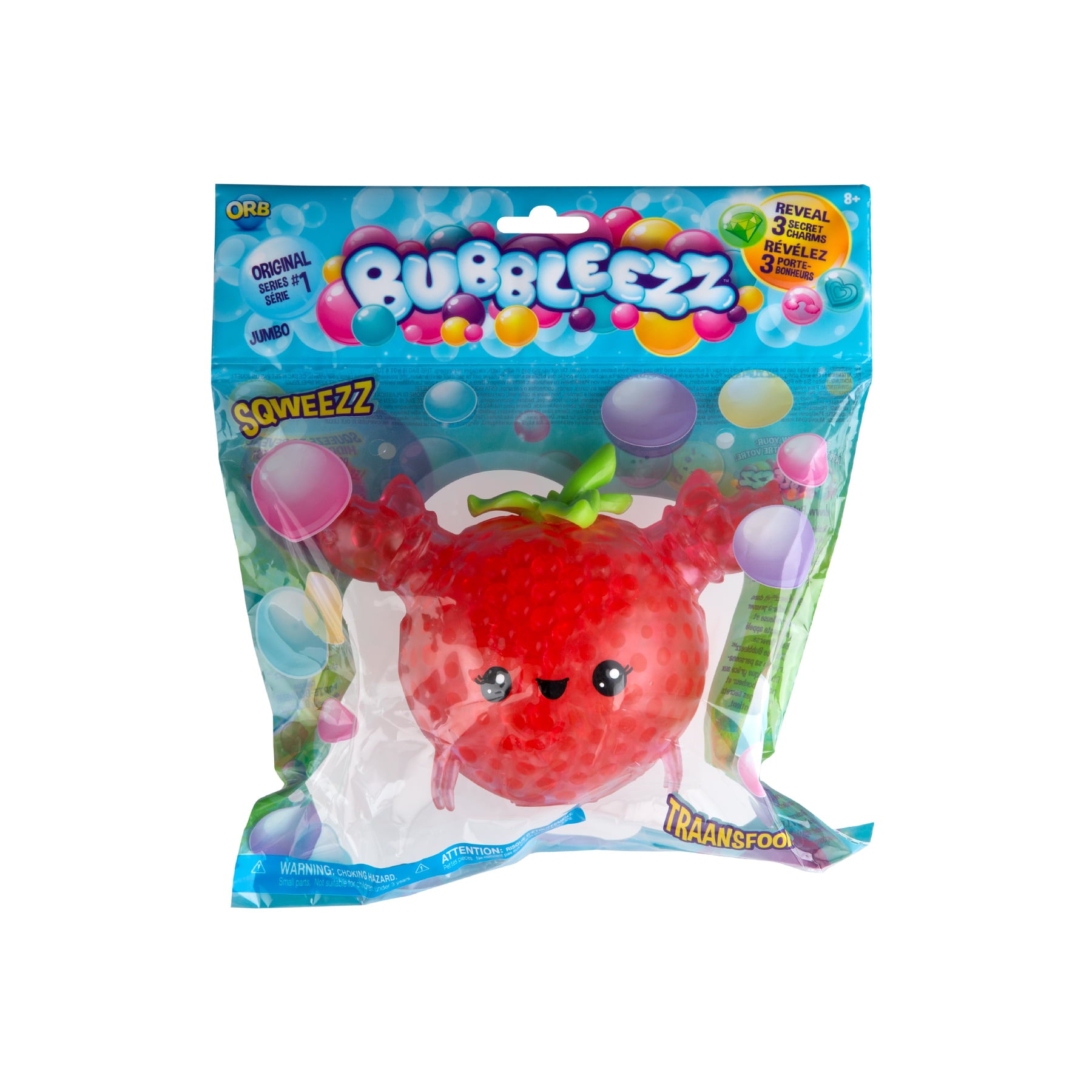 Orb Bubbleezz Jumbo Squeezable Toy Series 1 Mystery Pack