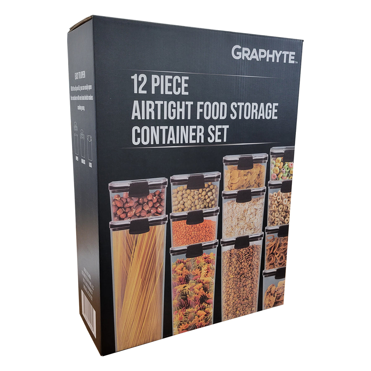 Graphyte 12-Piece Food Storage Container Set