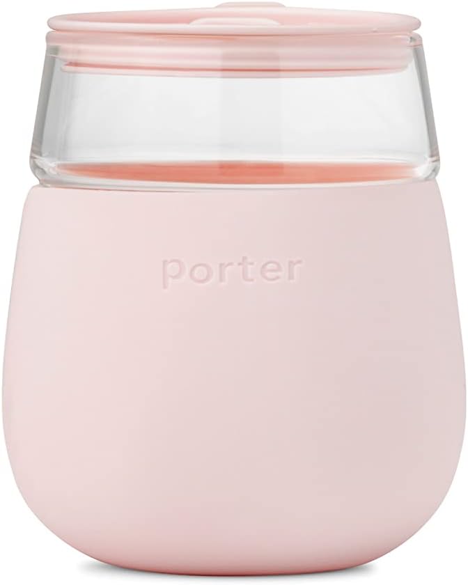 W&P Porter 15 Ounce Wine Cocktail Glass with Protective Silicone Sleeve