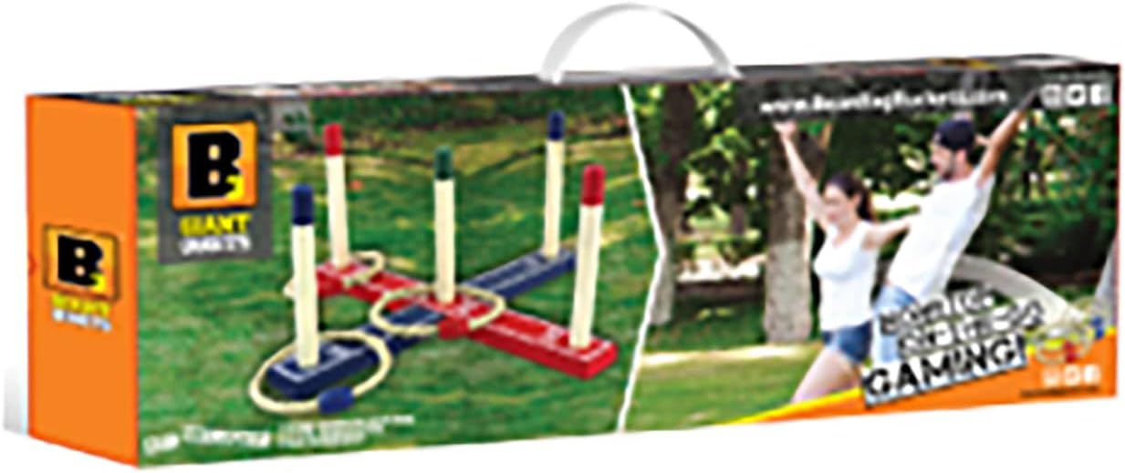 Creative Brainworks Wooden Ring Toss Game - indoor or outdoor yard game for adults & family