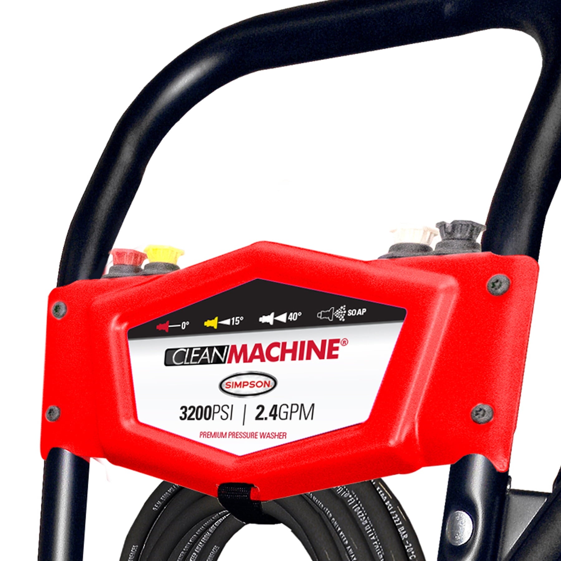 SIMPSON Clean Machine CM61082 Gas Pressure Washer 3200 PSI at 2.4 GPM (Refurbished)