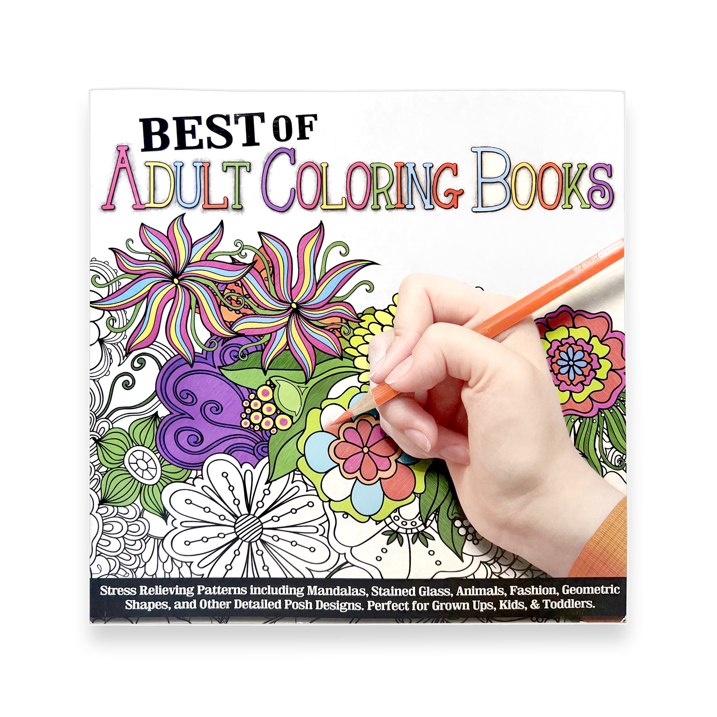 Best of Adult Coloring Books - 33 Designs