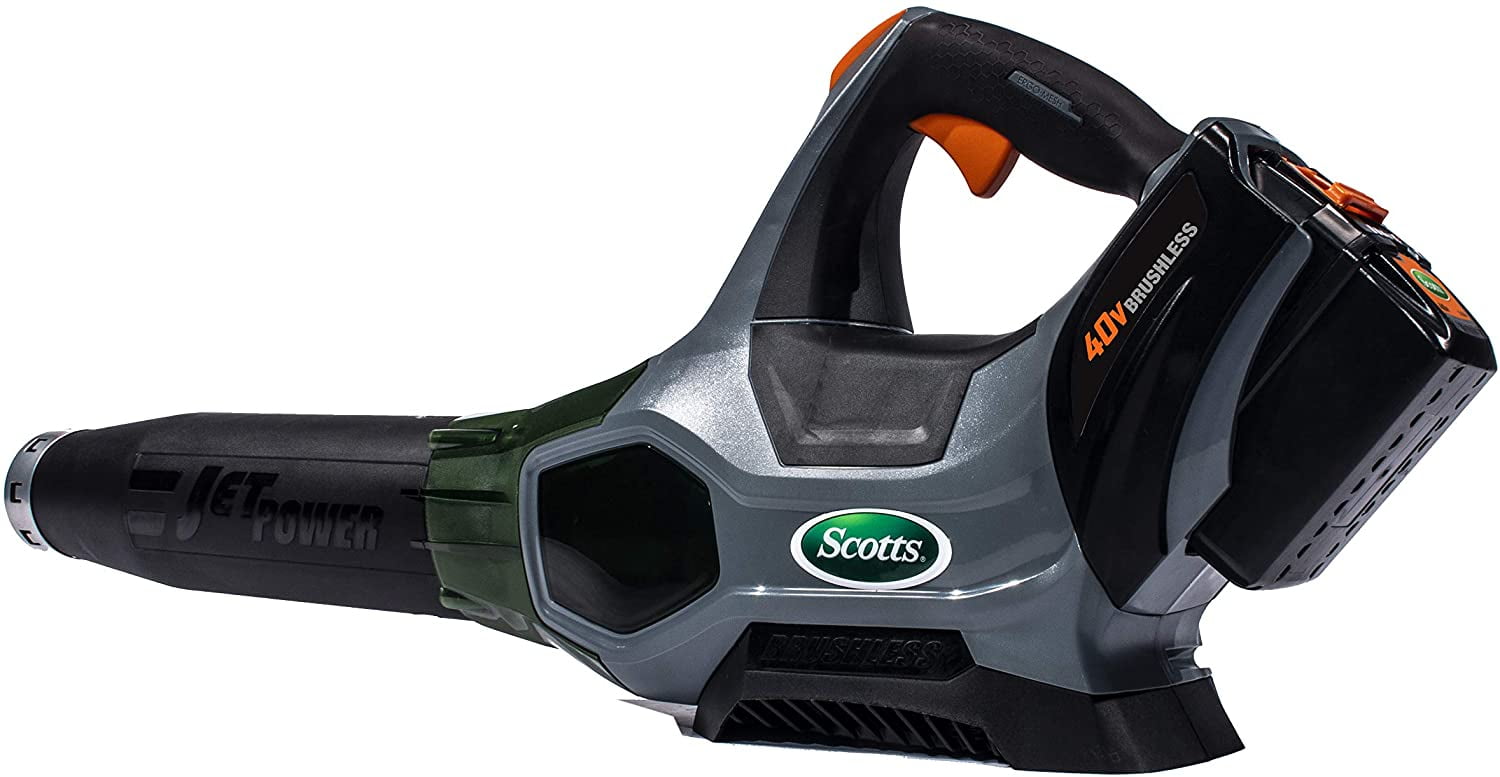 Scotts Outdoor Power Tools LB20040S 40-Volt 140 MPH Cordless Leaf Blower, 2AH Battery & Fast Charger Included