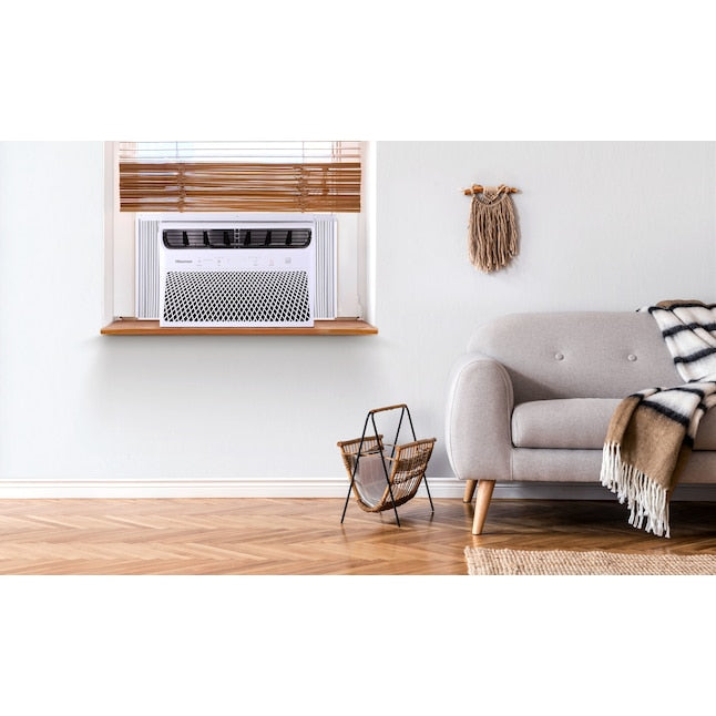 Restored Hisense 8000-BTU 350 SF Wifi Connected Energy Star Window AC, AW0822CW1W (Refurbished)
